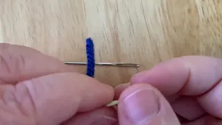 Plastic Canvas for Kids: How to Thread a Needle