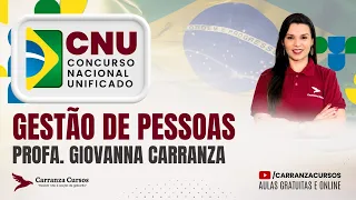 CNU - Gestão de Pessoas - Simulados - Prof. Giovanna Carranza