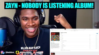 he is AMAZAYN!! Zayn Malik - Nobody is Listening FULL ALBUM REACTION/REVIEW!