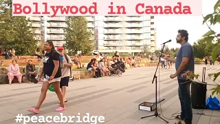 Singing Kal ho na ho in 🍁 Canada 🍁 #sonunigam #shahrukh #bollywood #busking #tseries #kalhonaho