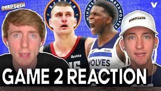 Anthony Edwards & Timberwolves DESTROY Nikola Jokic & Nuggets, Brunson & Knicks win  | NerdSesh