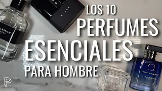 TOP 10 PERFUMES ESENCIALES PARA HOMBRE!! // PP