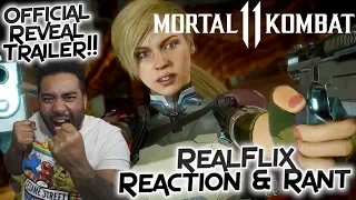 Mortal Kombat 11 - Official Cassie Cage & Kano Character Reveal Trailer [RealFlix Reaction!!]