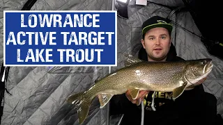 Lowrance Active Target For Lake Trout Through The Ice