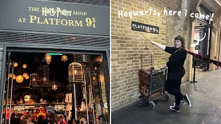 The Harry Potter Shop at Platform 9 3/4 Kings Cross Station Vlog | August 2023