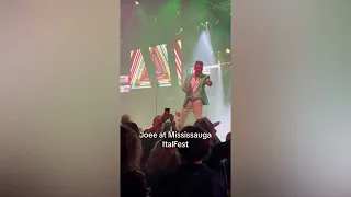 Joee Live at Mississauga ItalFest - August 11, 2023