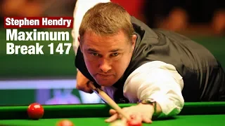 Stephen Hendry 147| His 11th Maximum Break | Stephen Hendry vs Stuart Bingham