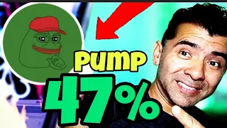 Pepe Coin Arriba 47% 7 Dias Hold $0.0001 PUMP Coming #pepecoin