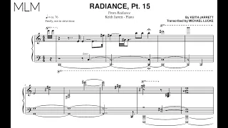 Keith Jarrett - Radiance, Pt. 15 - Transcription