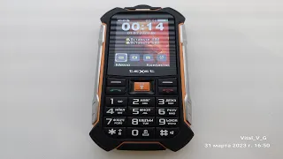 Мобильный  телефон teXet TM-530R черный