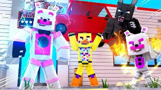 Everyone Gets Super Powers! Minecraft FNAF Roleplay