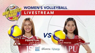 NCAA Season 99 | Perpetual vs LPU (Women’s Volleyball) | LIVESTREAM - Replay