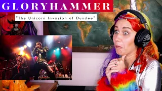 Gloryhammer "The Unicorn Invasion of Dundee" REACTION & ANALYSIS by Vocal Coach / Opera Singer