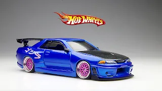 NISSAN GTR R32 WIDEBODY HOT WHEELS CUSTOM