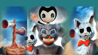 Compilation (Cartoon Cat, Bendy, Siren head & Mr. Hopps)