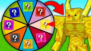 KOŁO FORTUNY LUCKY BLOCK "MIECZ 999 999 999 ATAKU" | MINECRAFT LUCKY BLOCK CHALLENGE PO POLSKU