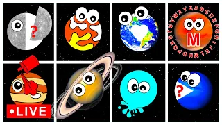 Planet Games for Baby | Planets for Baby | Mercury Venus Earth Mars Jupiter Saturn Uranus Neptune