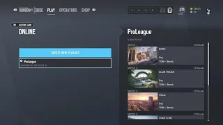 R6S: Pro League Settings In Custom Games