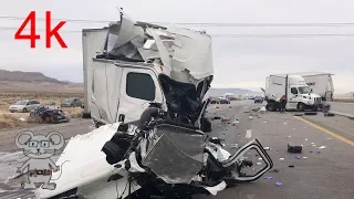 Who is to blame for crash on I-15, near Primm, NV in 4K