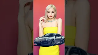 Blackpink Member Owns Amazing Supercars #blackpink