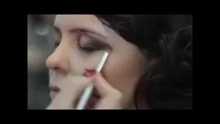 Вечерний макияж, smoky eyes.