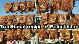 Landhi traditional recipe of   Balochistan