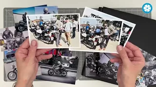 Get Revved Up with Creative Memories to Create Easy Masculine Scrapbook Layouts for the Modern Man!