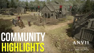 Community Highlights Episode 1 Anvil Empires Pre-Alpha