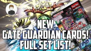 NEW GATE GUARDIAN CARDS! MAZE of MEMORIES FULL SETLIST! Yu-Gi-Oh!