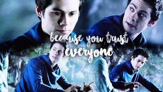 «Because You Trust Everyone» SCENE | Stiles & Scott & Liam