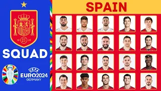 SPAIN Squad UEFA EURO 2024 Qualifiers | November 2023 | FootWorld