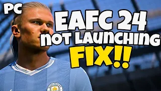 How To Fix EAFC 24 Not Launching & Not Opening PC | FC 24 Not Launching PC Fix