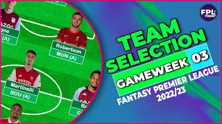 INSERT GOOD OR BAD FPL VIBES HERE! | GW3