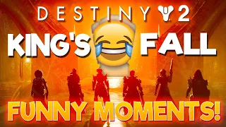 Destiny 2 KING'S FALL RAID Worlds First Attempt FUNNY MOMENTS! 😂