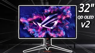 World's First 4K QD OLED 32inch Gaming Monitor Asus PG32UCDM + Custom Heatsink Graphene Flim