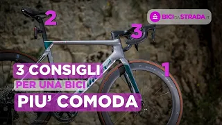 Come rendere una bici da strada più comoda?