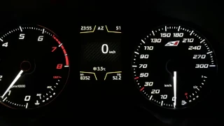 2016 Seat Leon ST Cupra (290hp) 0-270km/h acceleration