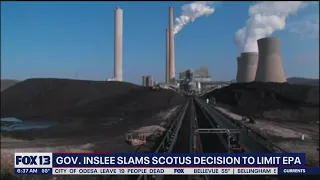 Governor Inslee slams the U.S. Supreme Court's decision to limit the EPA | FOX 13 Seattle