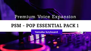 PSM - POP Essential Pack 1 - Premium Voice Expansion Pack for Yamaha Keyboard - Tyros 5 & Genos