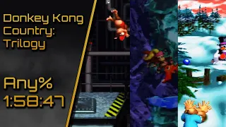 Donkey Kong Country Trilogy | Any% - 1:58:47