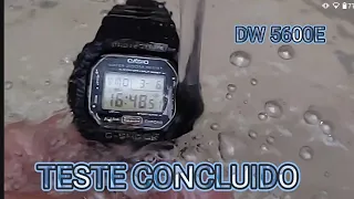 G-SHOCK DW 5600 - CONSEGUI FAZER A VEDAÇÃO - #relogiocasio
