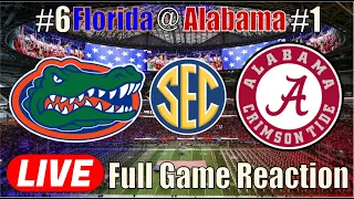 #7 Florida vs #1 Alabama - SEC Championship - Full Game Reaction