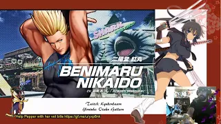 Reacting to - KOF XV - BENIMARU NIKAIDO Character Trailer