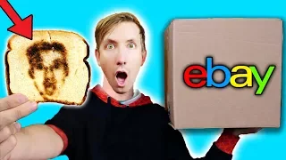 15 WEIRD BREAKFAST GADGETS - EBAY MYSTERY BOX (Challenge Unboxing Haul!)