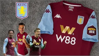 2019-20 Aston Villa Home shirt #10 Grealish Review & Size info