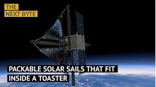 Packable Solar Sails That Fit Inside a Toaster