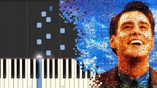 Truman Sleeps - The Truman Show - Philip Glass [Piano Tutorial] (Synthesia)