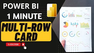 Multi Row Card Power BI Quick and Easy in 1 Minute