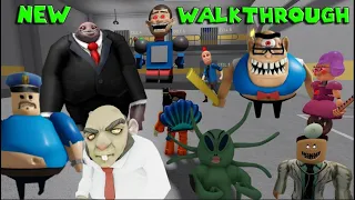 NEW Walkthroughs in Scary Obby Games, Barry, Yummy, Brain, Toby, Panik, Gran, Stinky, Doctor