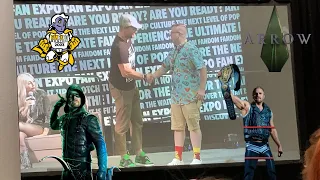 WE SAW GREEN ARROW ON STAGE! | Stephen Amell Full Panel - Boston FanExpo 2023